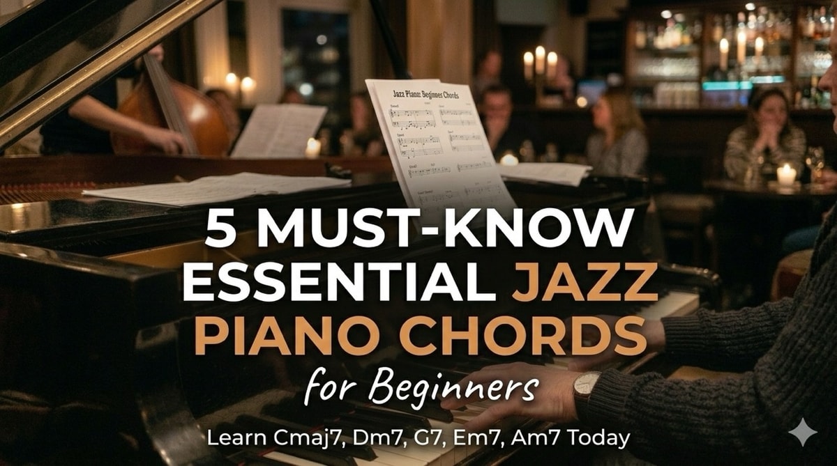 Blog post image: Top 5 Jazz Piano Chords Every Jazz Player Should Know