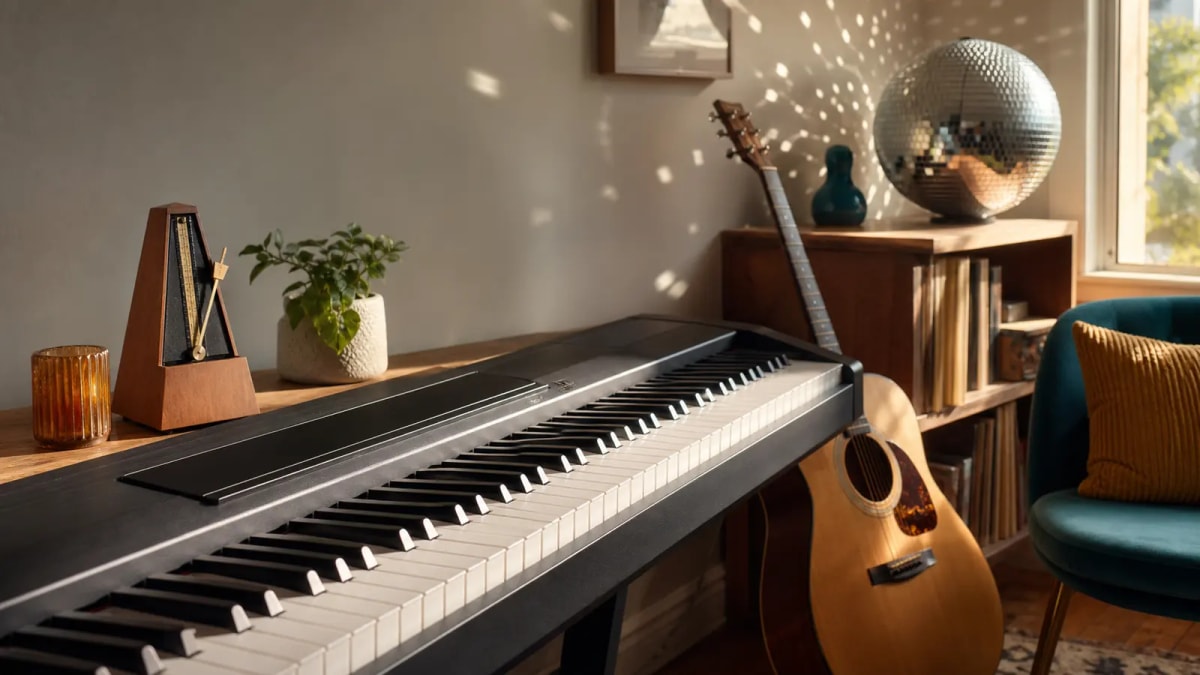 Blog post image: Cách đệm điệu Disco: nhịp 4/4 cho piano và guitar