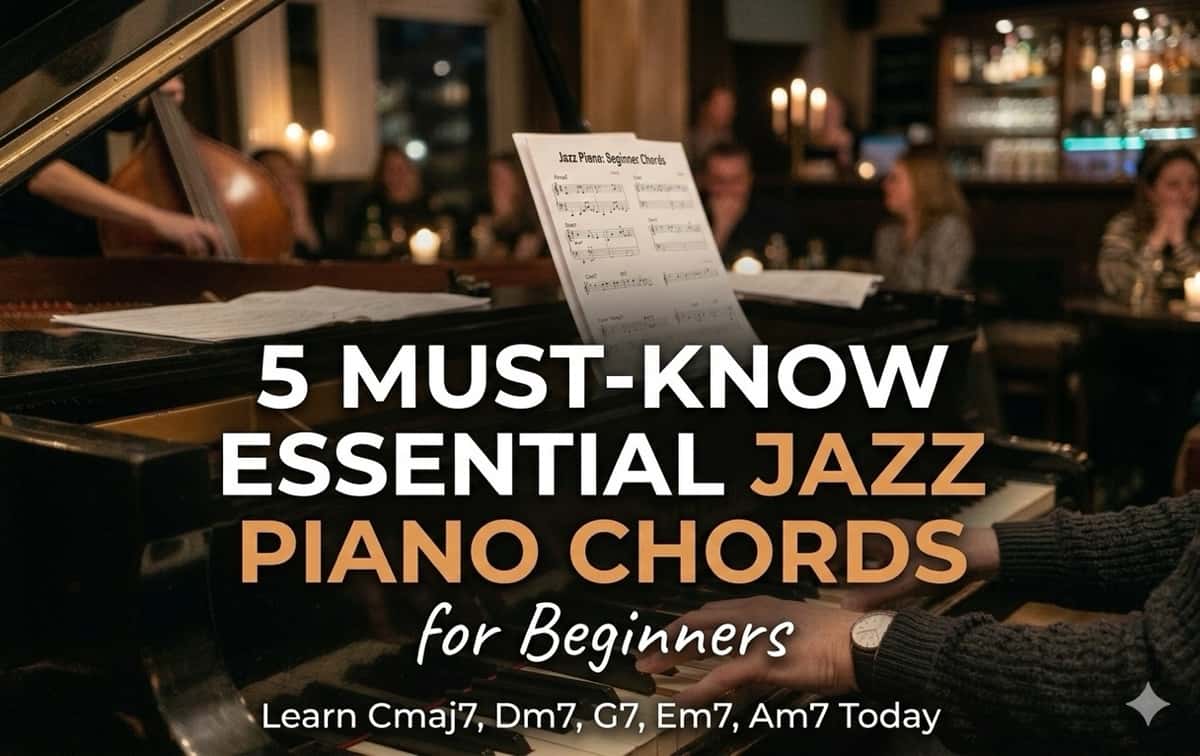 Top 5 Jazz Piano Chords Every Jazz Player Should Know