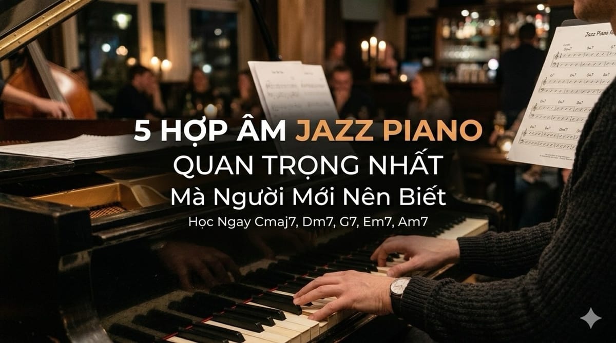 Hình ảnh bài viết: 5 Hợp Âm Jazz Piano Quan Trọng Nhất Mà Người Mới Nên Biết