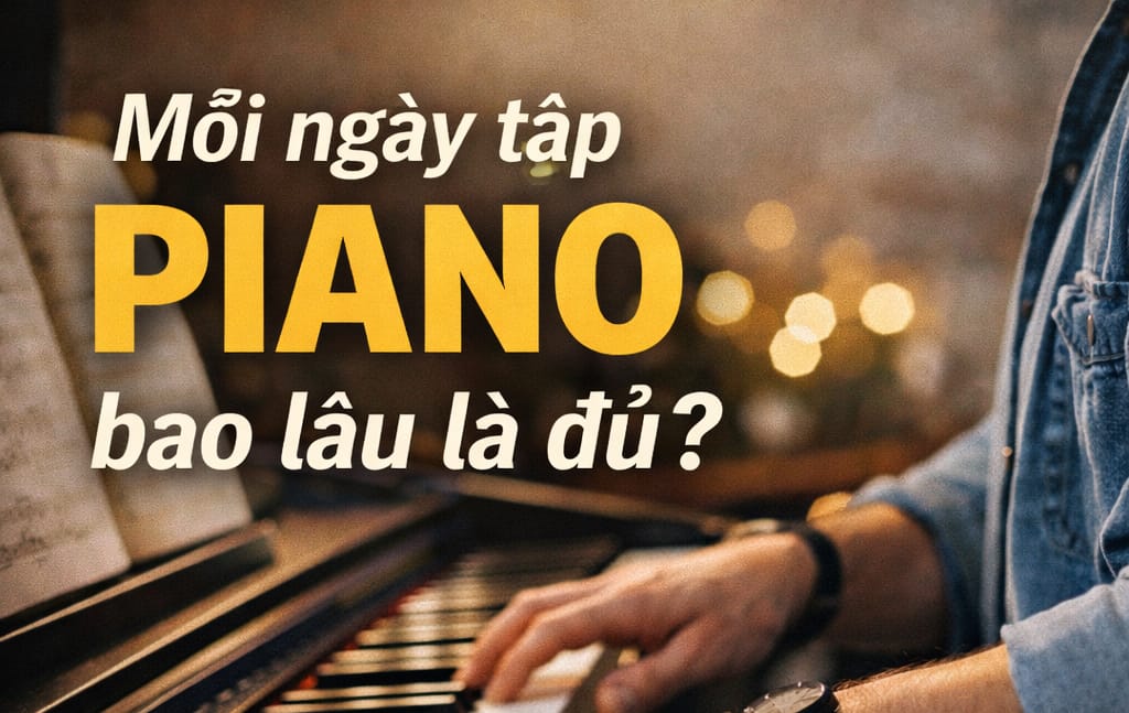 Blog post image: Mỗi ngày tập piano bao lâu là đủ?