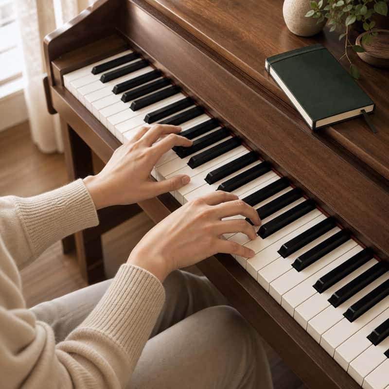 Cách đệm điệu Slow Rock piano: nhịp 6/8 dễ tập