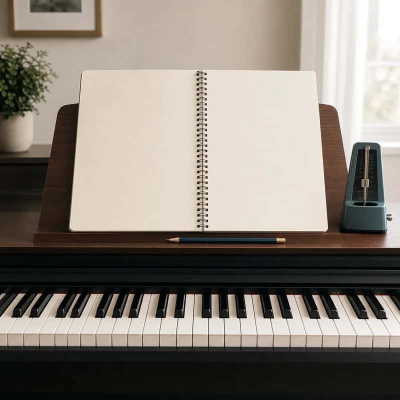 Cách đọc sheet nhạc piano cho người mới: đúng nốt, đúng nhịp
