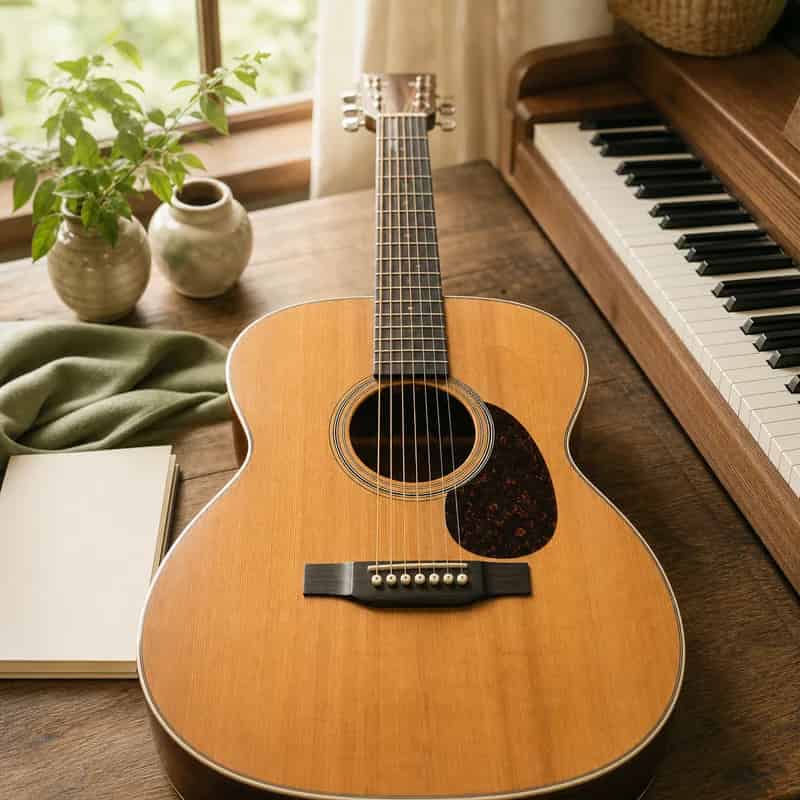 Hợp âm Kandagawa: đệm hát Kaguyahime bằng piano/guitar