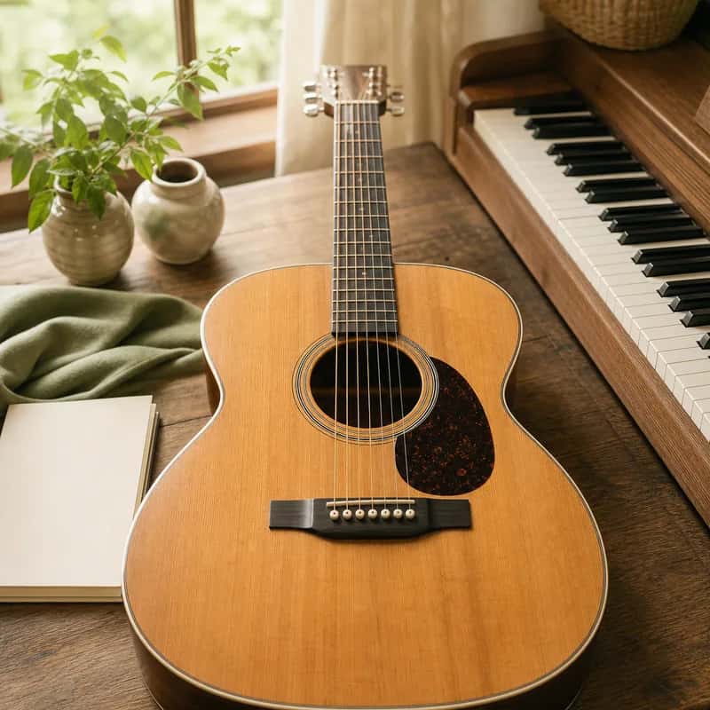 Hợp âm Kandagawa: đệm hát Kaguyahime bằng piano/guitar