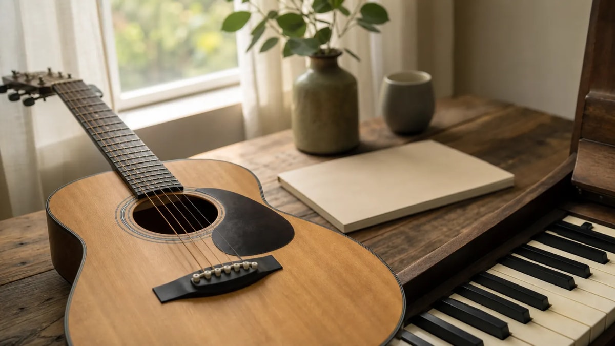 Hình ảnh bài viết: Hợp âm Kandagawa: đệm hát Kaguyahime bằng piano/guitar