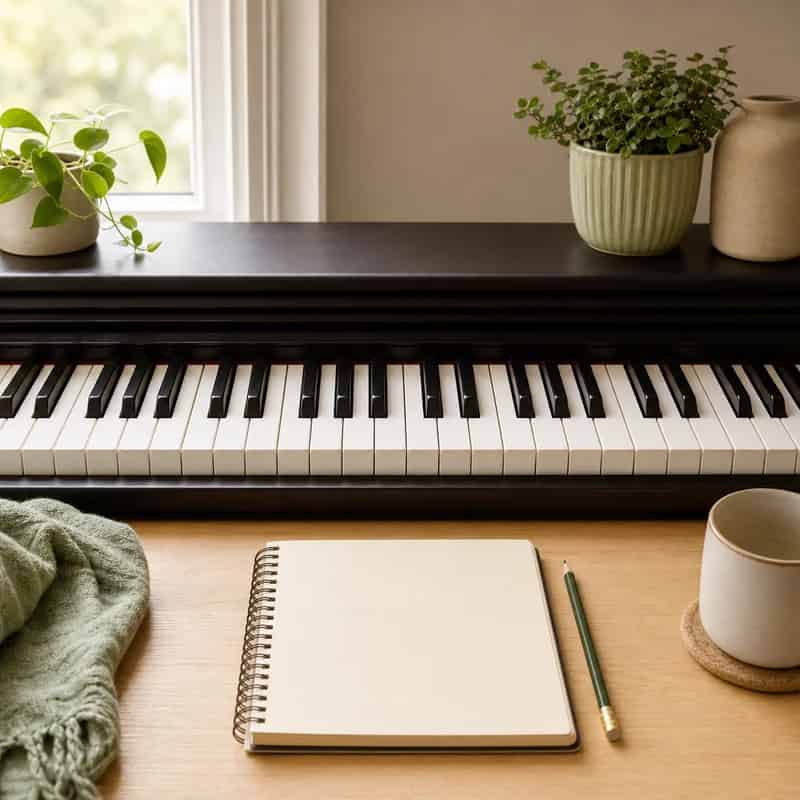 Ngón cái luồn khi chạy gam piano: tập mượt 15 phút