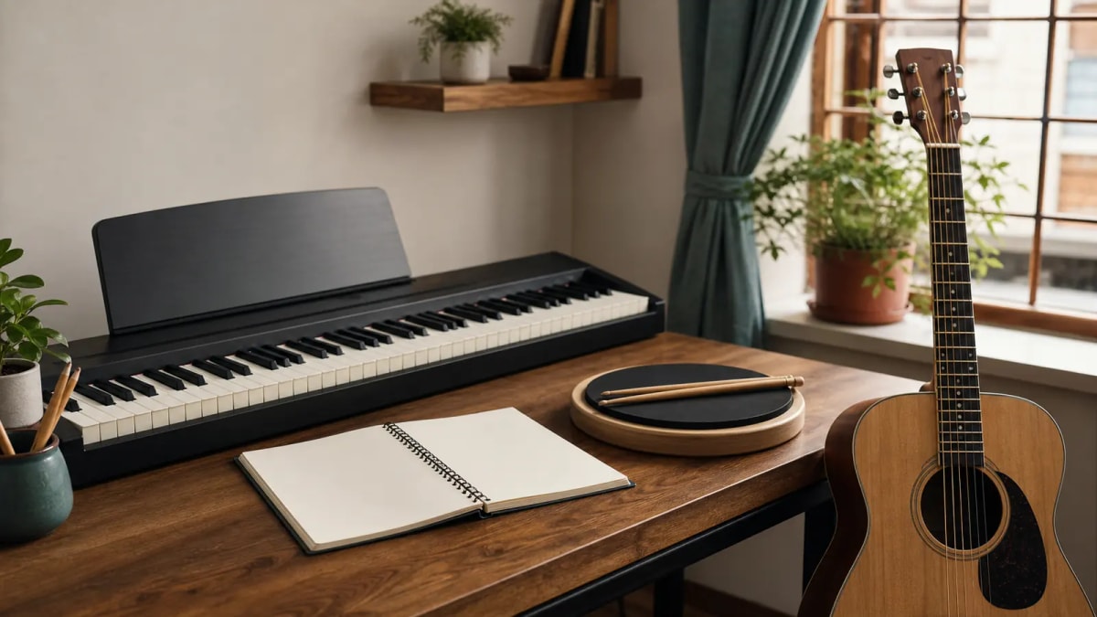 Blog post image: Nhạc lý piano, guitar, trống khác nhau thế nào?
