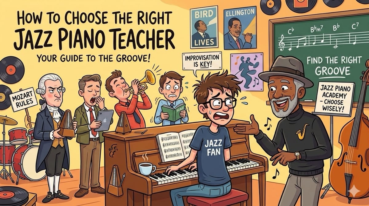 Blog post image: How to Choose the Right Jazz Piano Teacher