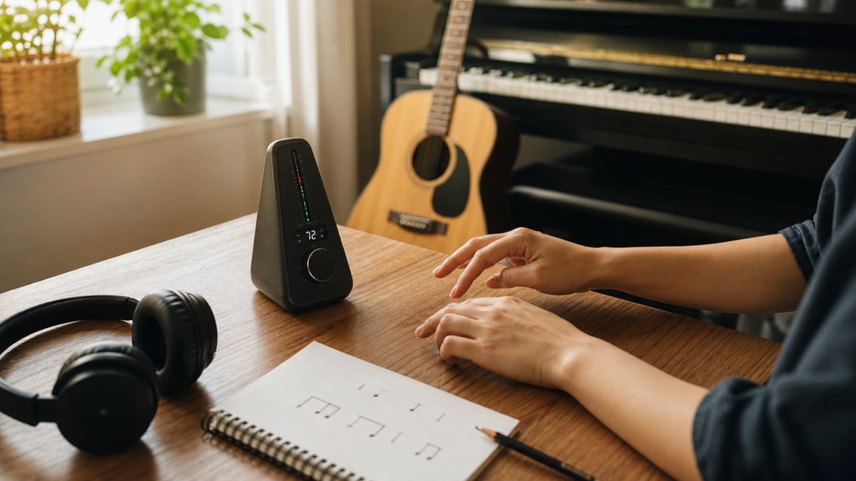 Hình ảnh bài viết: Cách luyện nhịp với metronome: bài tập 15 phút cho người mới