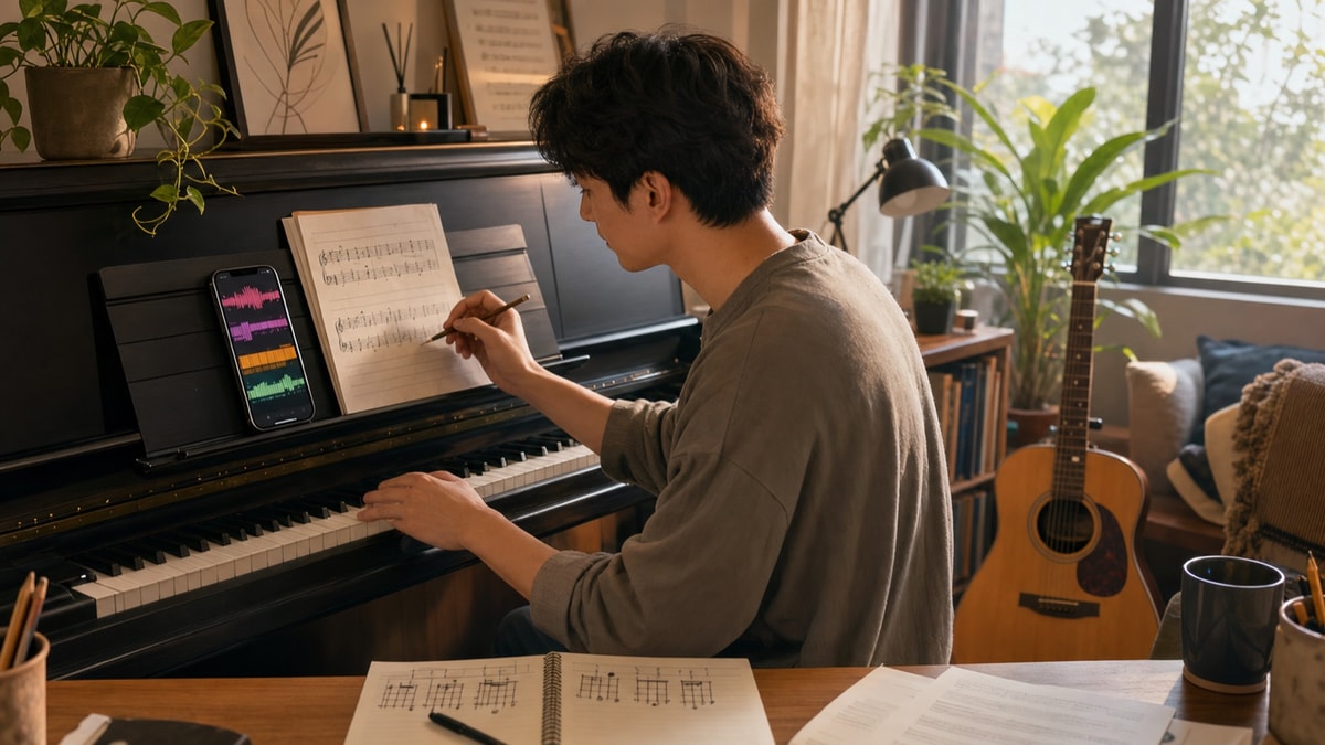 Blog post image: Cách biến một bài hát TikTok thành bản piano dễ chơi